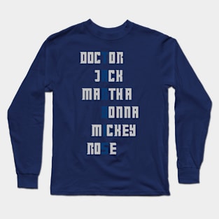 Spell TARDIS Long Sleeve T-Shirt